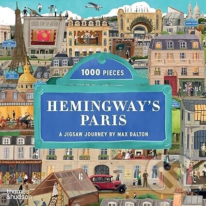 Hemingways Paris A 1000 Piece Jigsaw Puzzle - Thames & Hudson