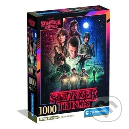 Puzzle 1000 Stranger Things S01 - Clementoni