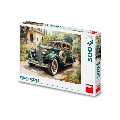 Puzzle Zelený Rolls-Royce 500 dílků | Neuveden