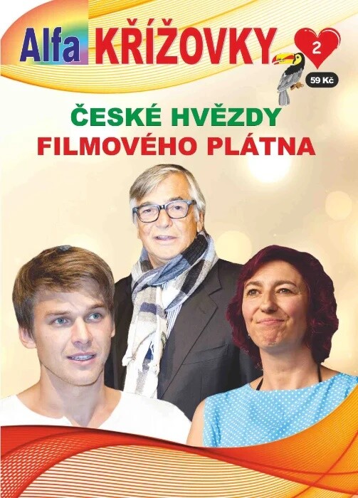 Křížovky 2/2026 - České hvězdy filmového plátna | Neuveden