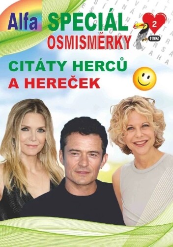 Osmisměrky speciál 2/2026 - Citáty herců a hereček | Neuveden