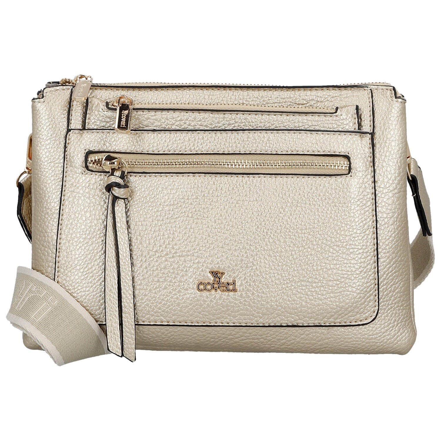Dámská crossbody kabelka zlatá - Coveri Kloe zlatá