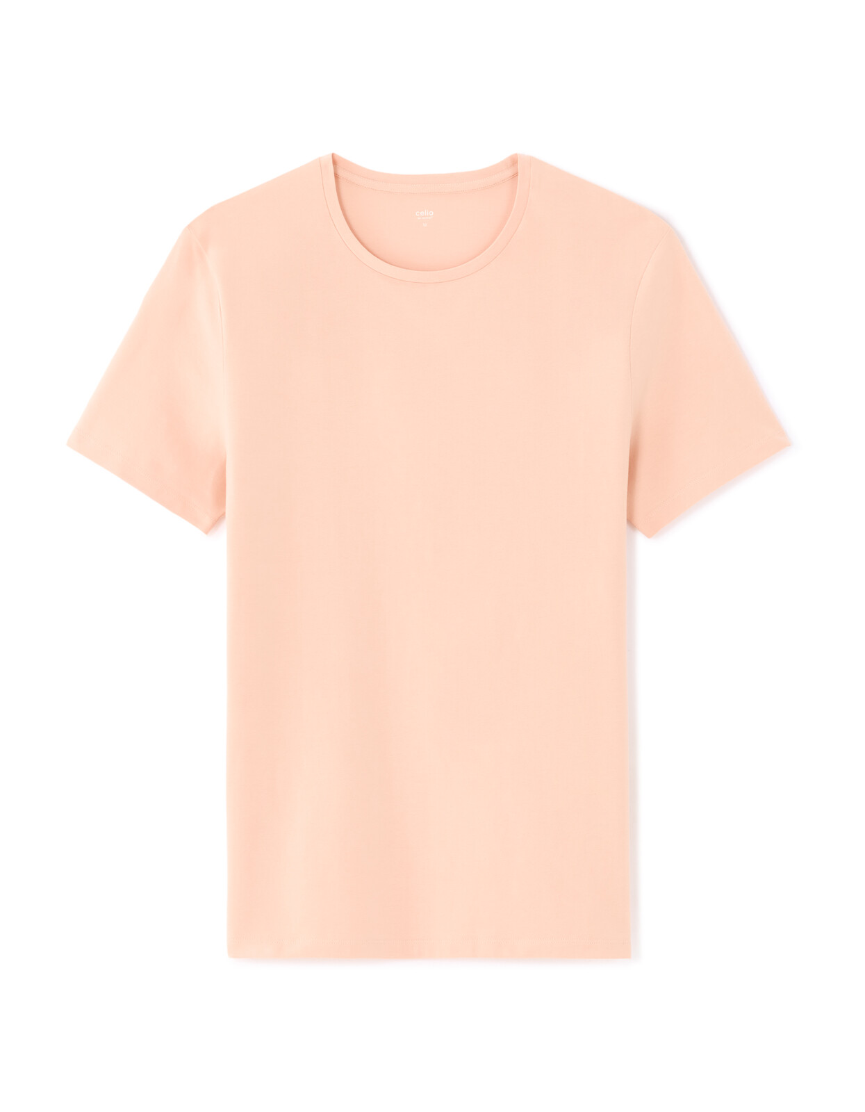 Celio pánské tričko Neunir, růžové, Slim fit
