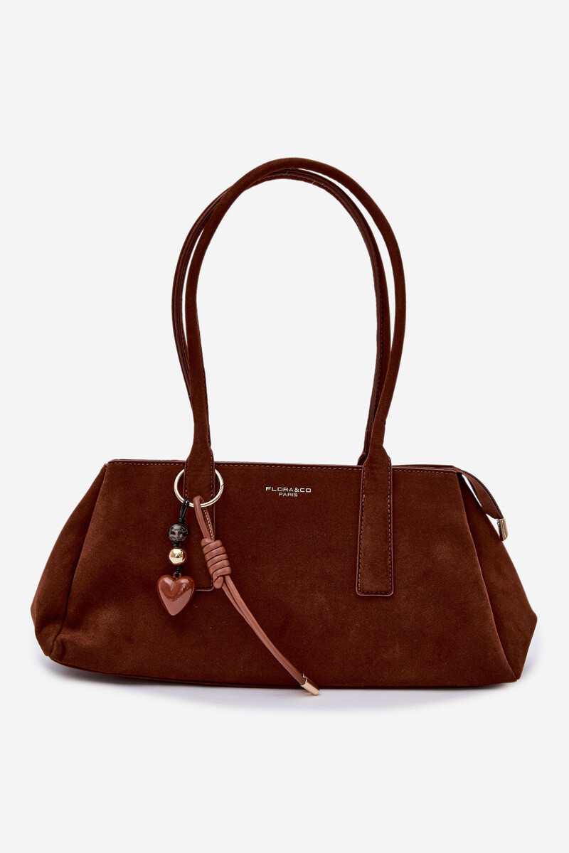 Flora&Co camel kabelka s přívěskem