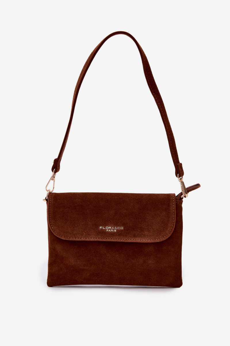 Flora&Co Malá Crossbody Taška Eco Semiš Camel
