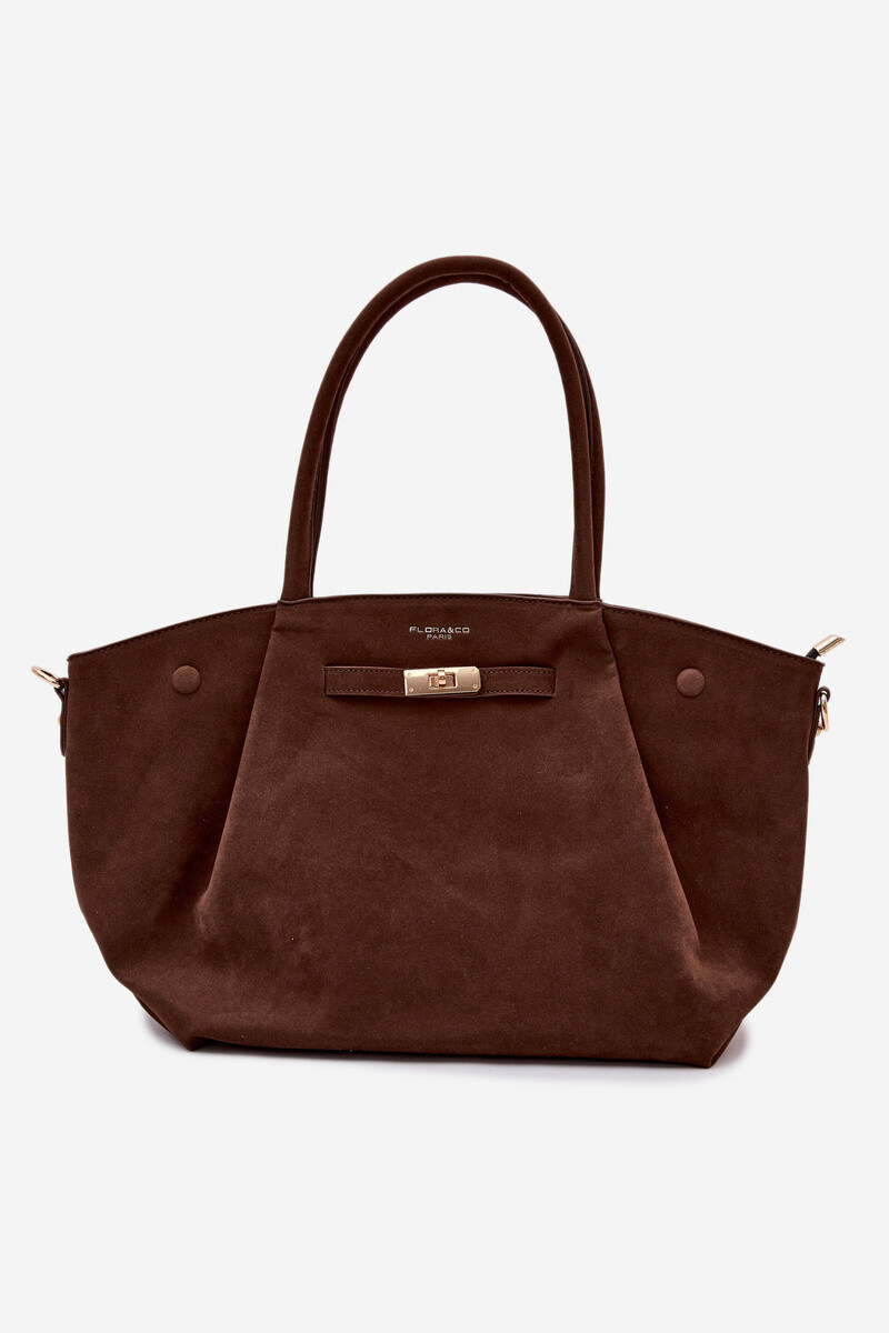 Flora&Co Nellia Shopper Bag z umělé semišky