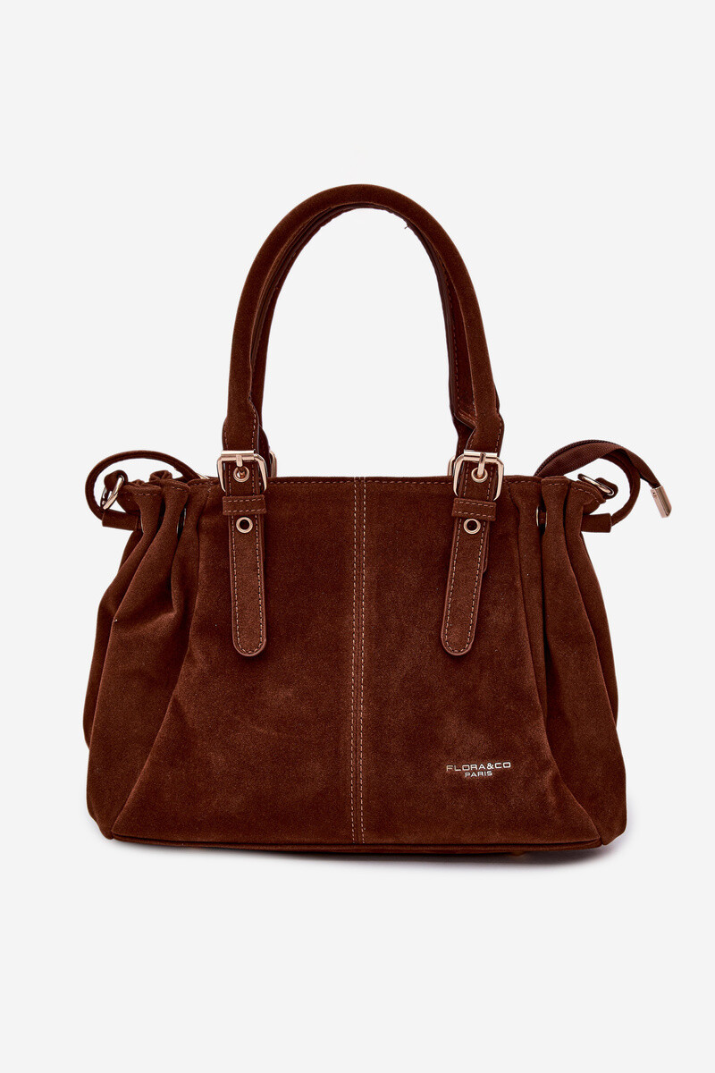 Flora&Co Camel Vessia Eco Semišová Taška