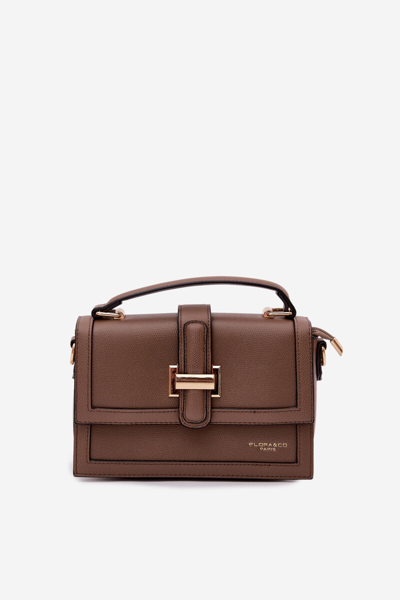 Hnědá messenger taška Flora&Co
