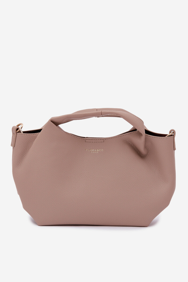 Flora&Co béžová imitace kůže kabelka Corisse
