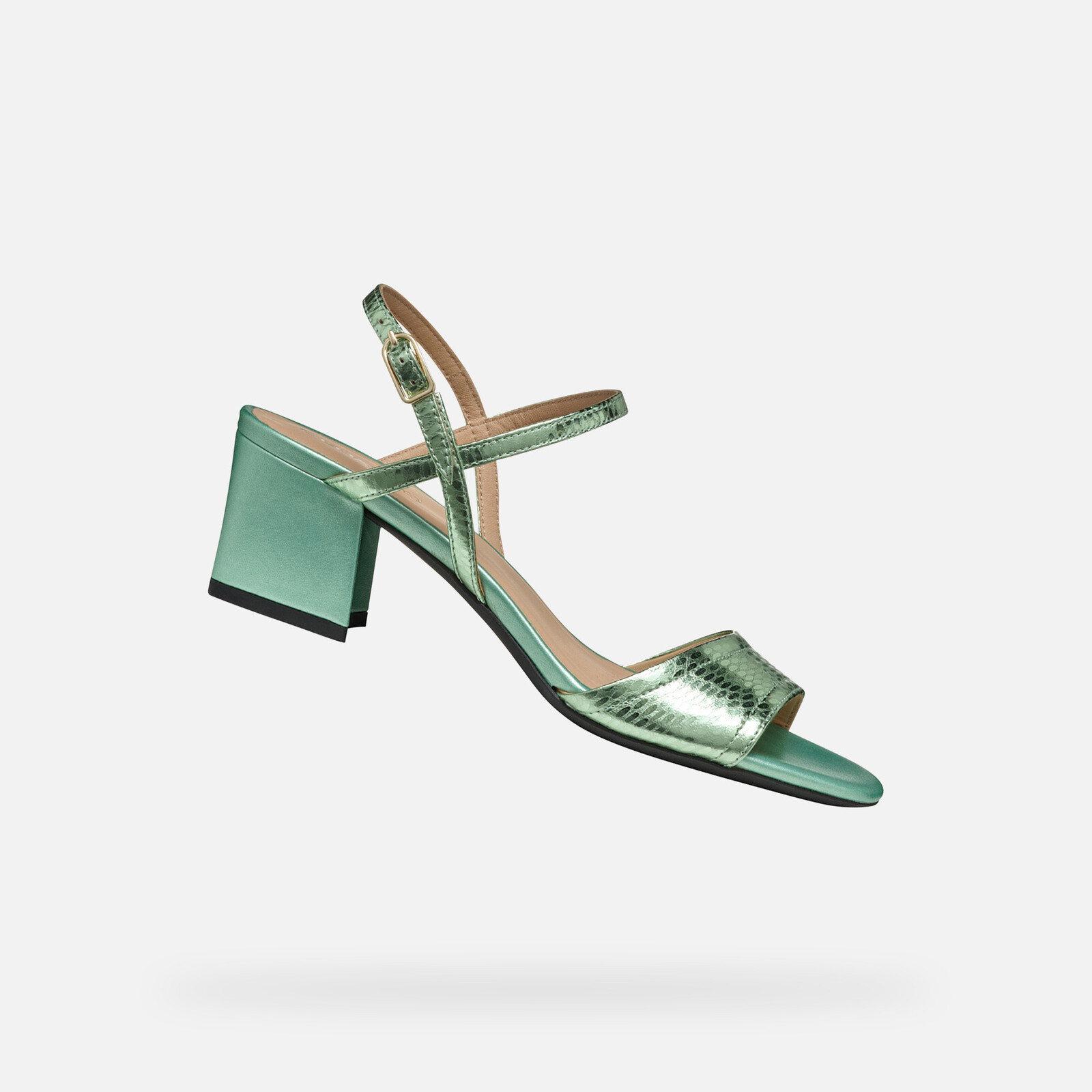 Zelené dámské sandály Geox New Eraklia 50