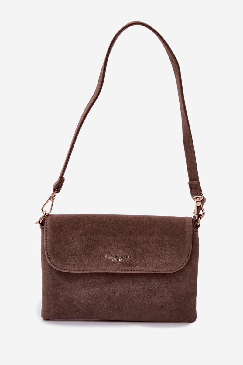 Flora&Co malá crossbody taška z eko semiše