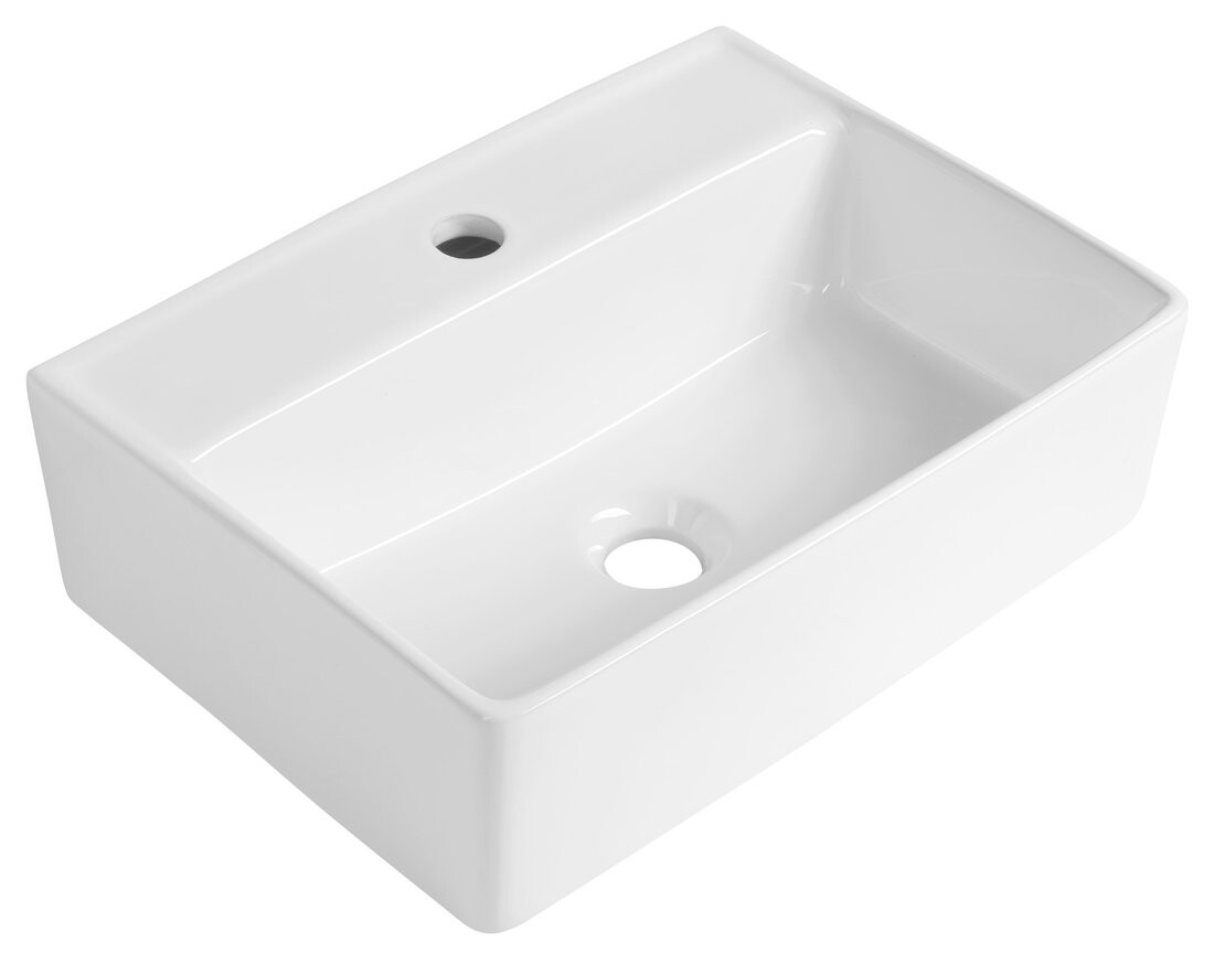 Bruckner ZIPSER keramické umývátko 43x32cm, bílá