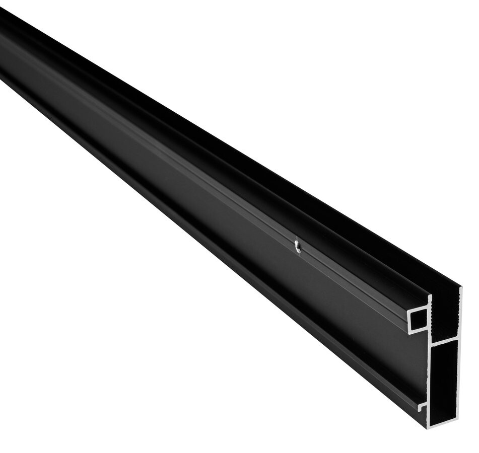 Polysan EASY BLACK napojovací profil boční stěny, 1900mm