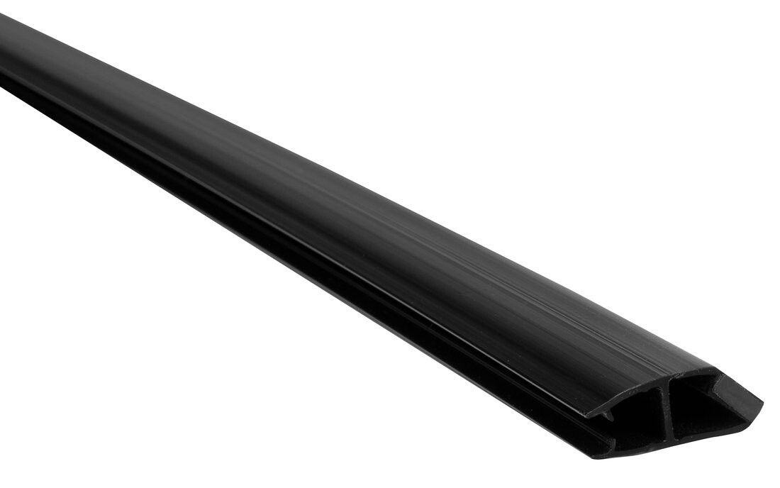 Polysan EASY BLACK magnetické těsnění pivotových dveří, 1833mm