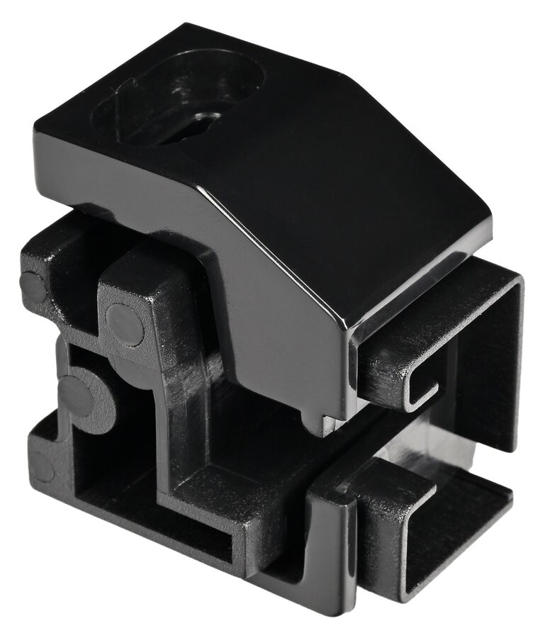Polysan EASY BLACK vložka pro uchycení spojovacího profilu, pravá
