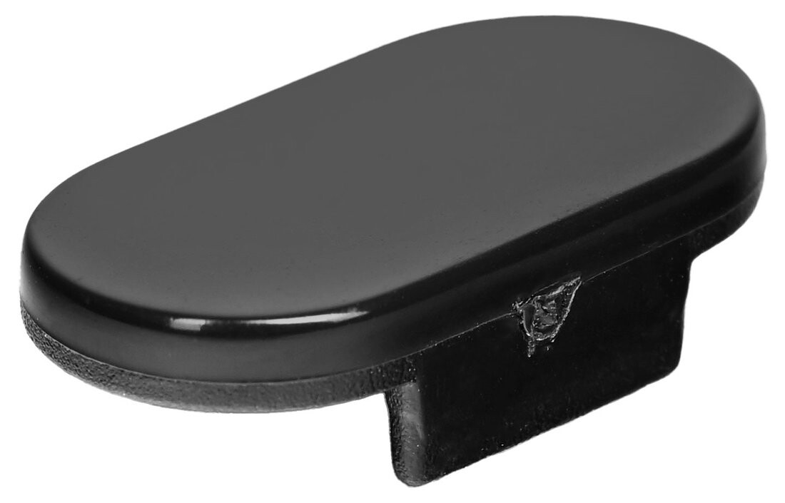 Polysan EASY BLACK krytka oválná