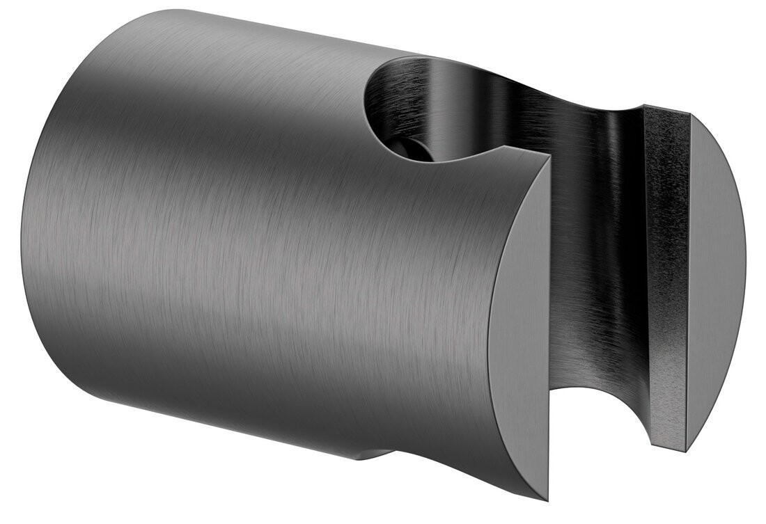 Sapho Držák sprchy kulatý, pevný, gun metal