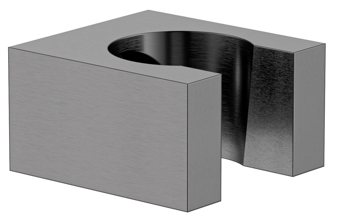 Sapho Držák sprchy hranatý, pevný, gun metal