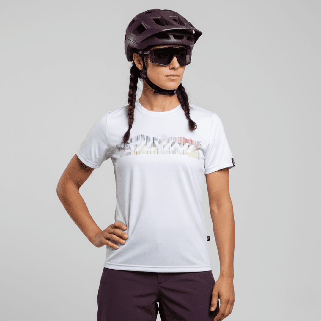 Dámský enduro dres silvini denna bílá xs