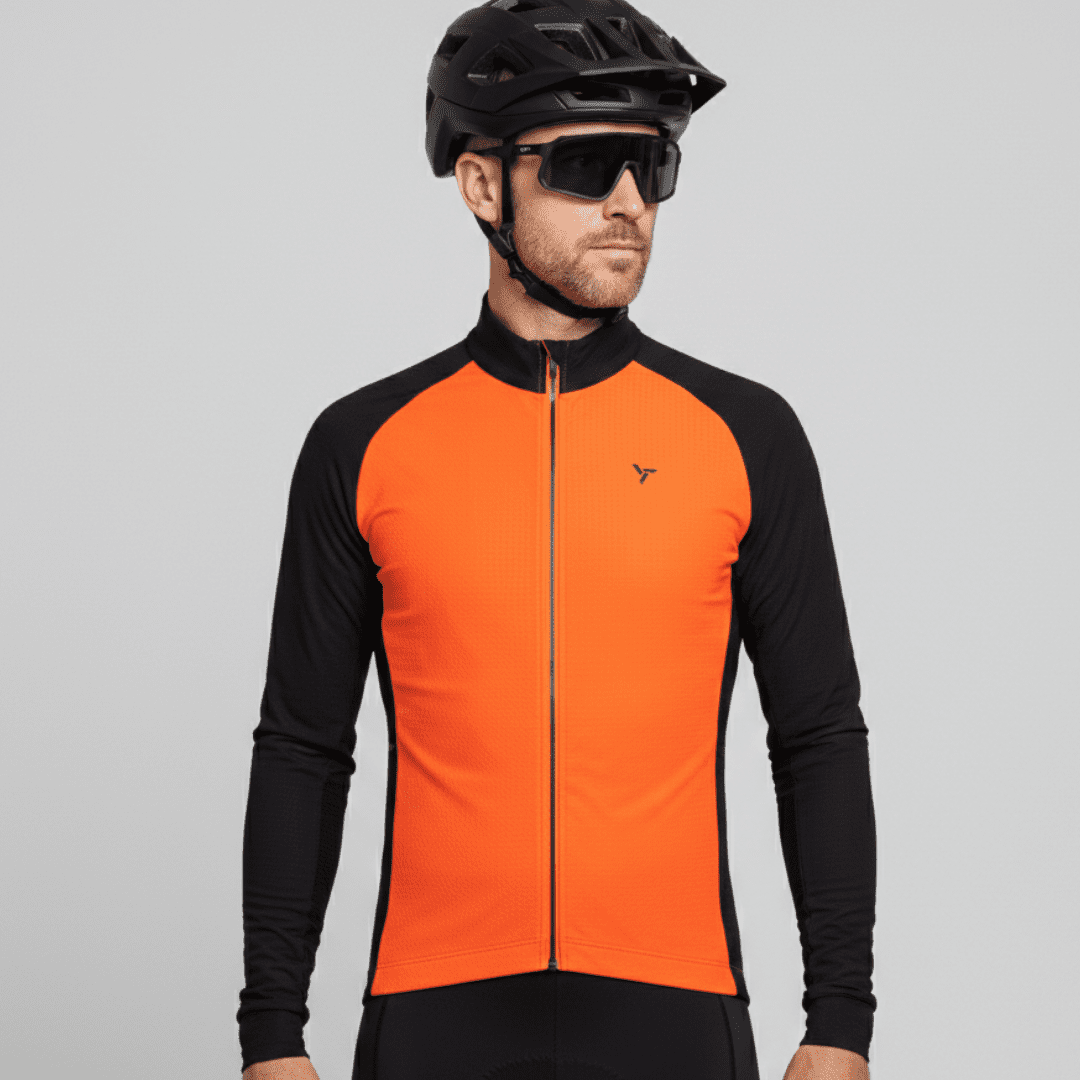 Pánský cyklo dres silvini saisero červená/černá s