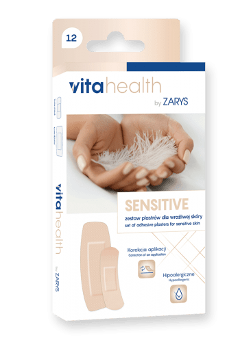 Zarys VitaHealth - SENSITIVE sada náplastí pro lidi s citlivou nebo poškozenou pokožkou