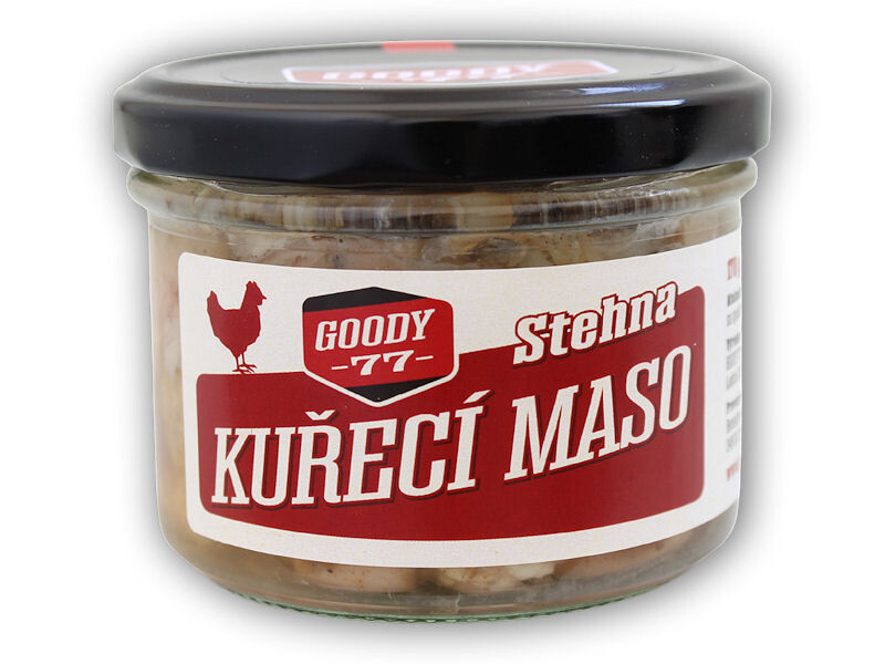 Goody 77 STEHNA - Kuřecí maso ve vlastní šťávě 170g
