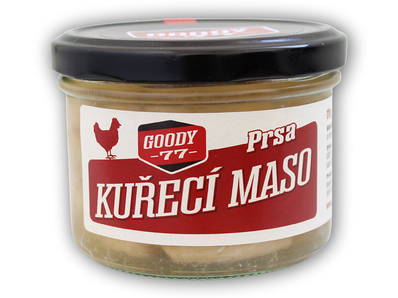 Goody 77 PRSA - Kuřecí maso ve vlastní šťávě 170g