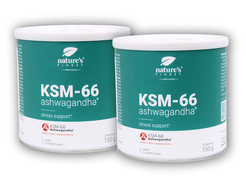 Nature's Finest 2x KSM-66 Ashwagandha Powder 150g