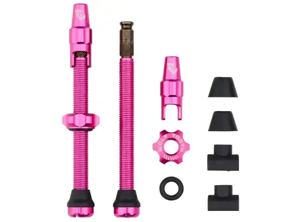 Wolf Tooth bezdušové ventilky Click Valve kit 60mm růžová