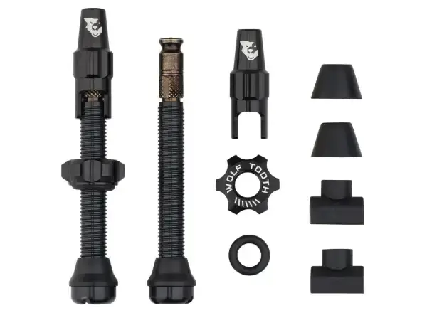 Wolf Tooth bezdušové ventilky Click Valve kit 44mm černá