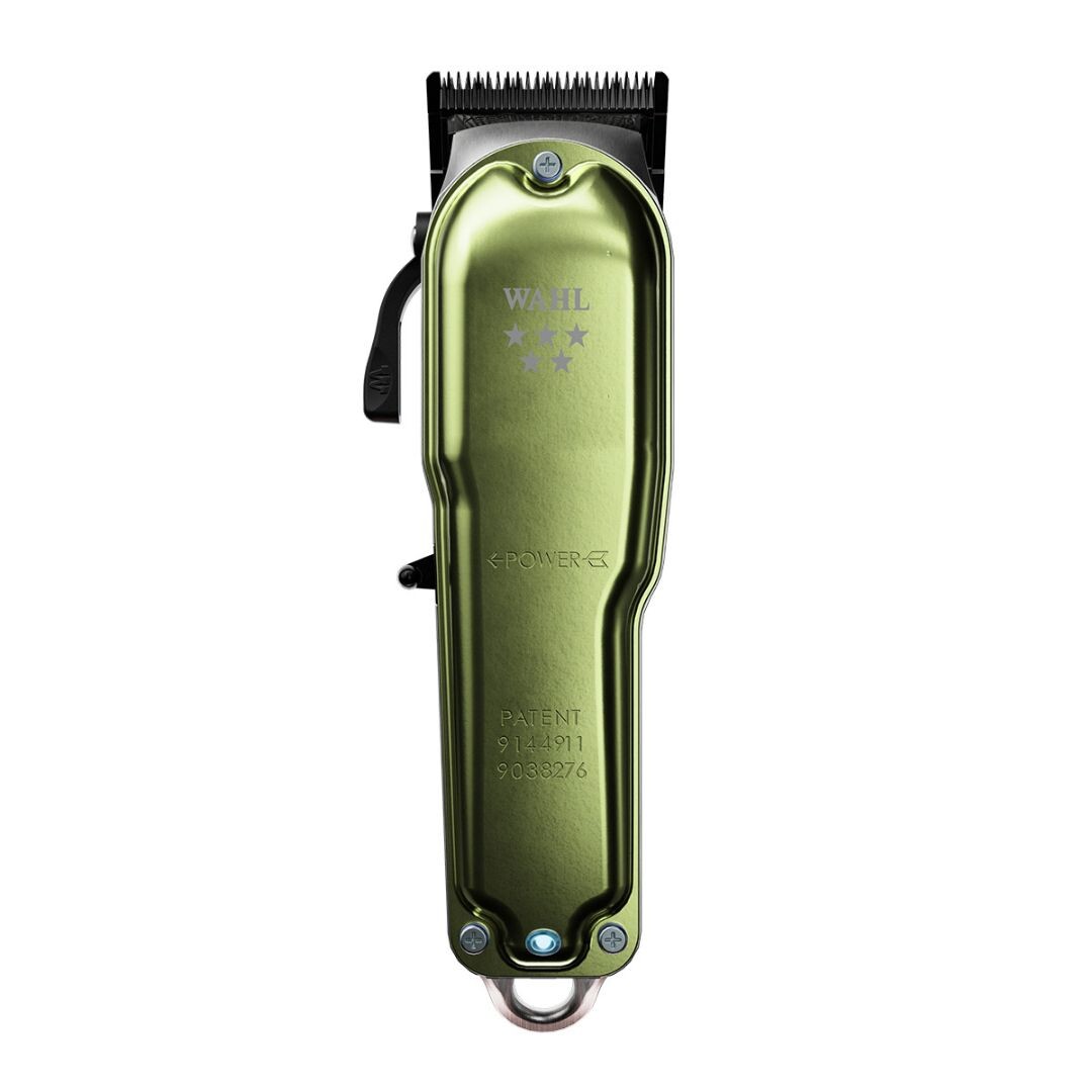 Wahl LEGEND OLIVE GREEN 3030832 - profesionální střihací strojek na akumulátor + M22 olej pro mazání stříhací hlavice, 200 ml