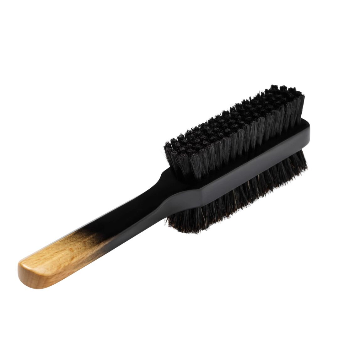 Stylance Wooden Double Sided Hair Brush 1937 - oboustranný kartáč s jemnějšími umělými štětinkami as pevnějšími kančími štětinami