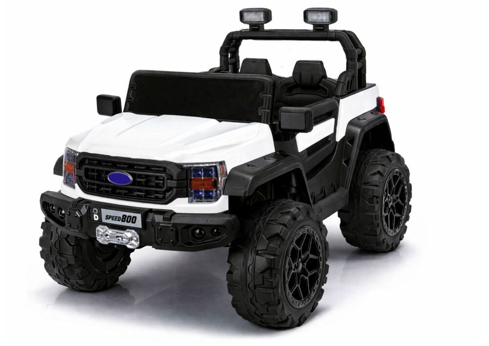 mamido Elektrické autíčko Speed800 22F 12V 4x4 bílé