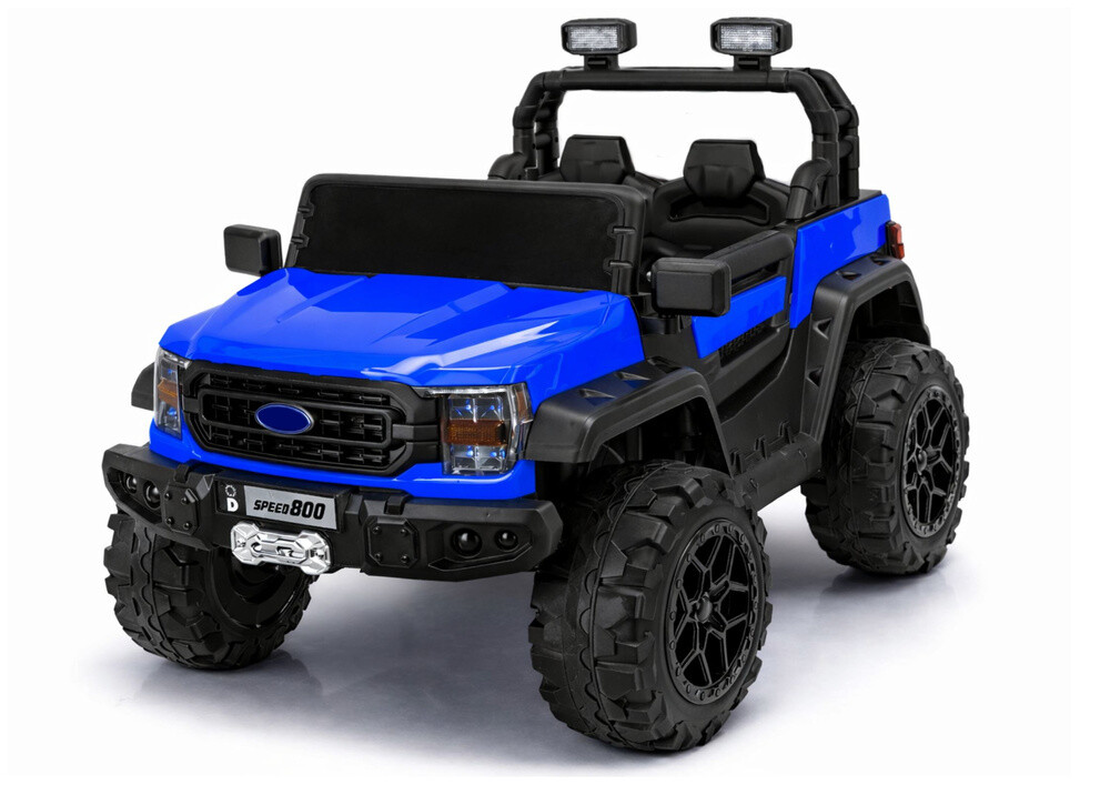 mamido Elektrické autíčko Speed800 22F 12V 4x4 modré