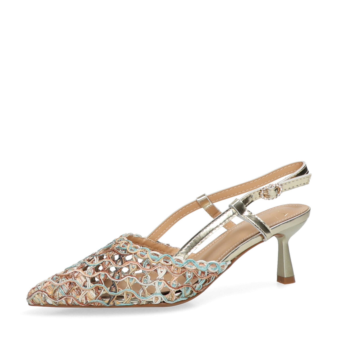 Epica dámské stylové lodičky s otevřenou patou - vícebarevné - 36