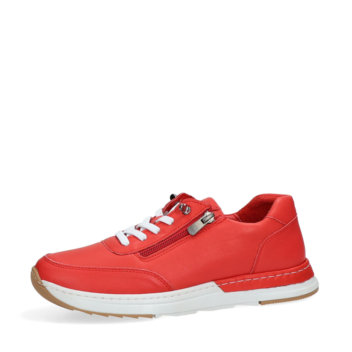 Robel dámské kožené tenisky - červené - 36