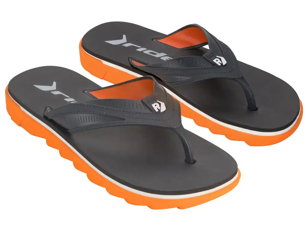 Rider Rw Plus Thong 12425-BE385 Pánské žabky šedo / oranžové 41