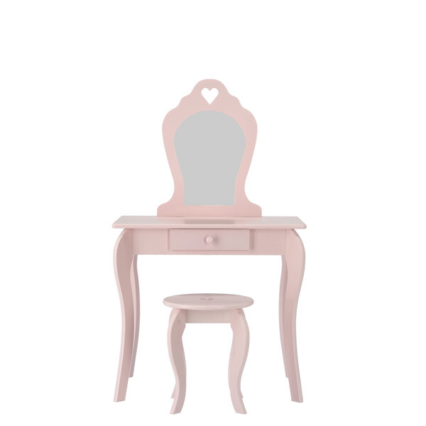 Dětský toaletní stolek FAIRY DREAM růžový PHO0403