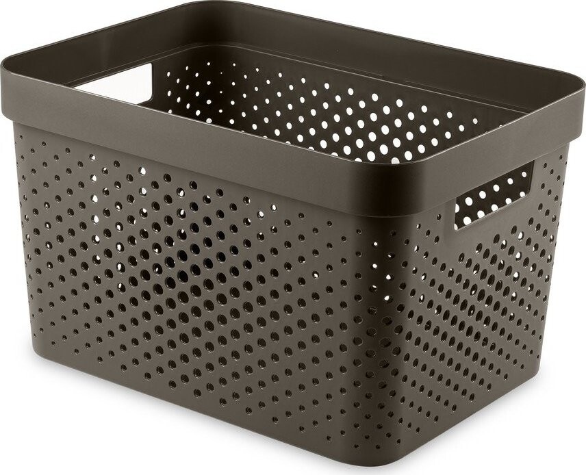 Plastový košík 27x36x22 cm Infinity Dots – Curver