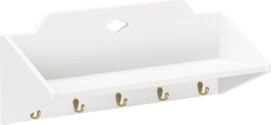 Bílý nástěnný dětský věšák 75x27 cm Luca – Cam Cam Copenhagen