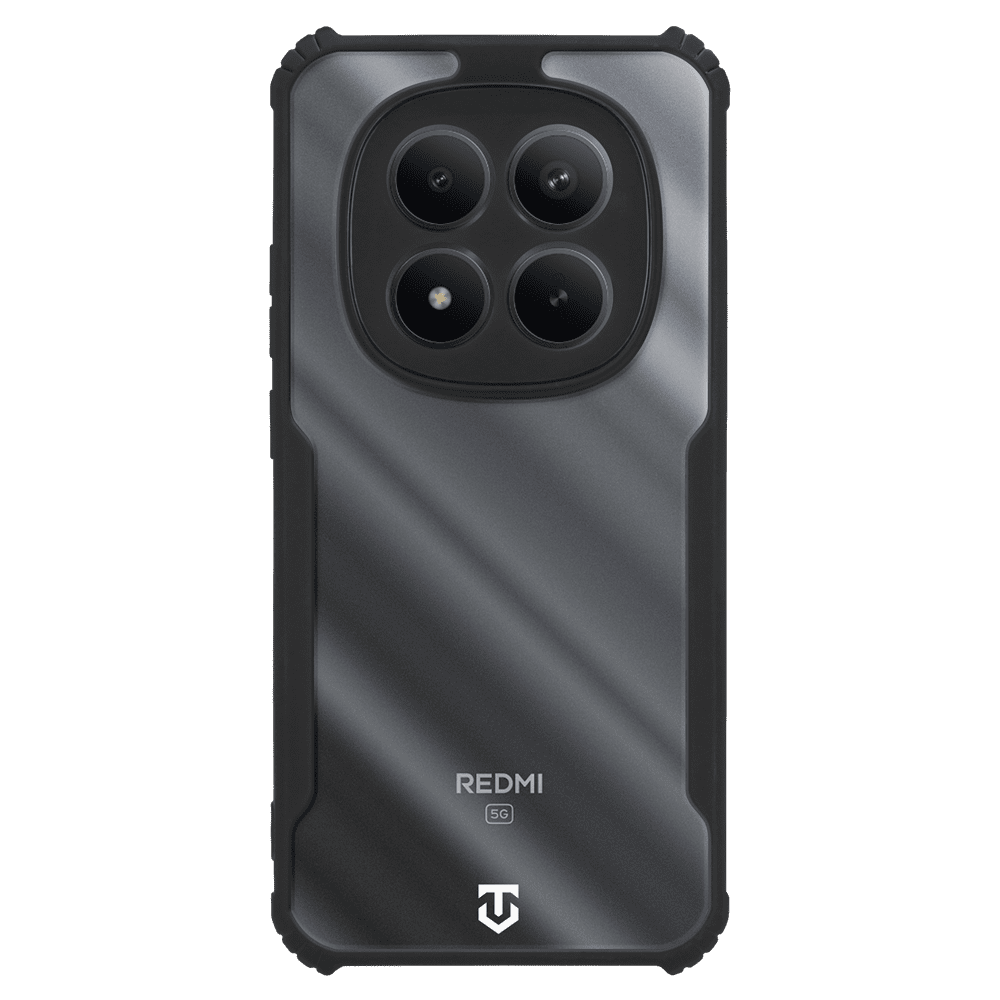 Kryt Tactical Quantum Stealth pro Xiaomi Redmi Note 15 Pro+ 5G/Poco M8 Pro průhledný/černý