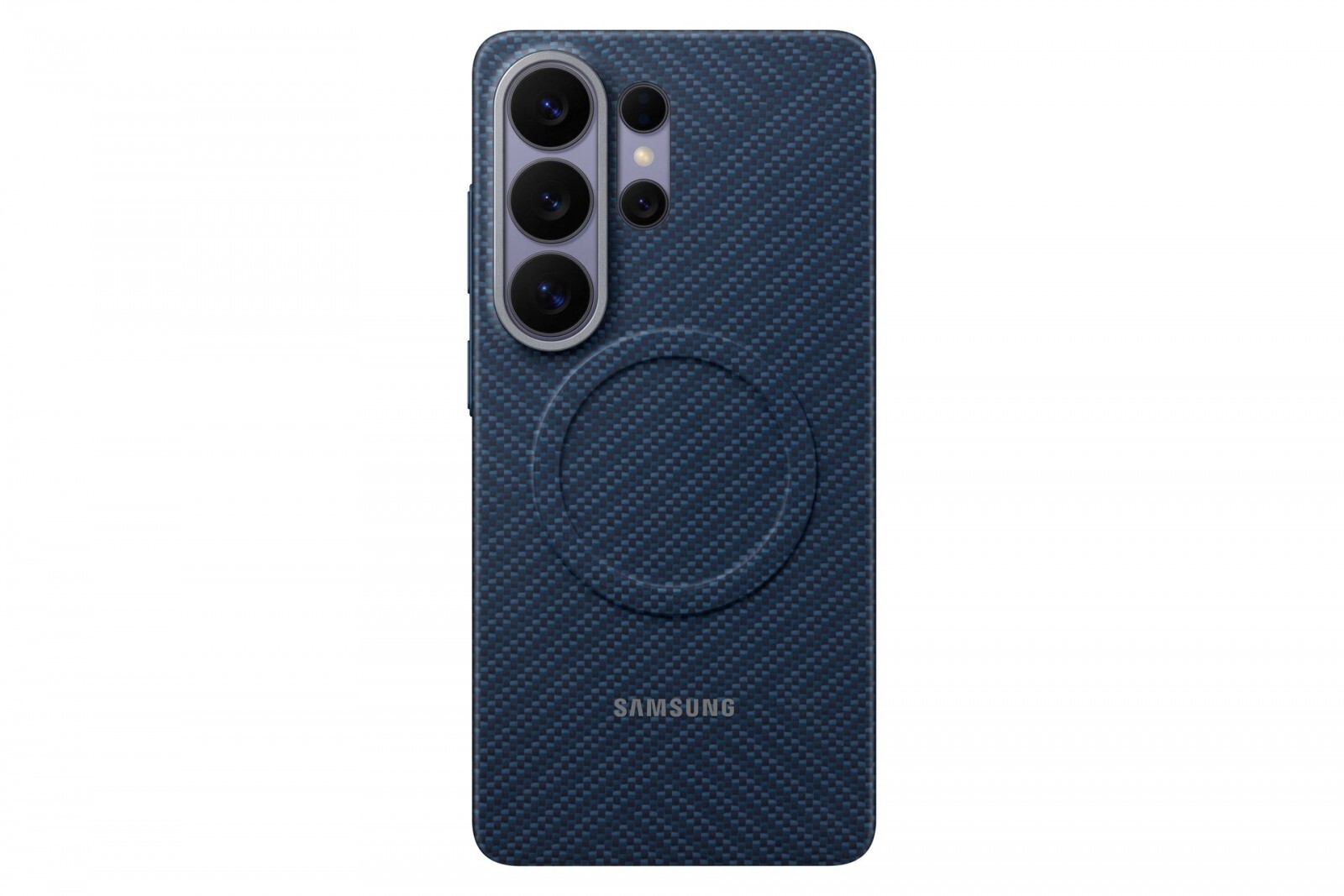 Kryt magnetický Samsung Carbon (EF-KS948SCE) pro Galaxy S26 Ultra tmavě modrý