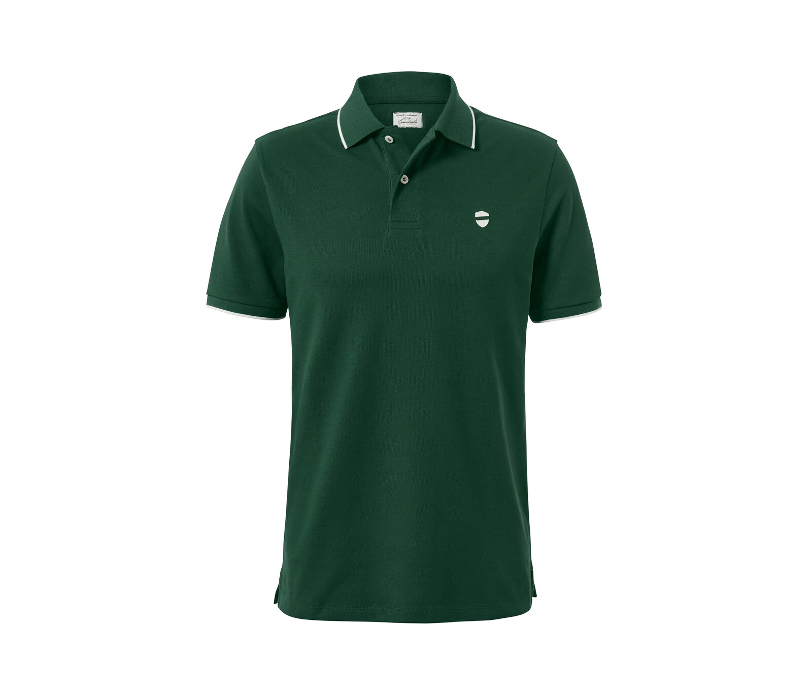 Tchibo - Polokošile z piké - pro muže - vel. XL 56/58 - barva: zelená