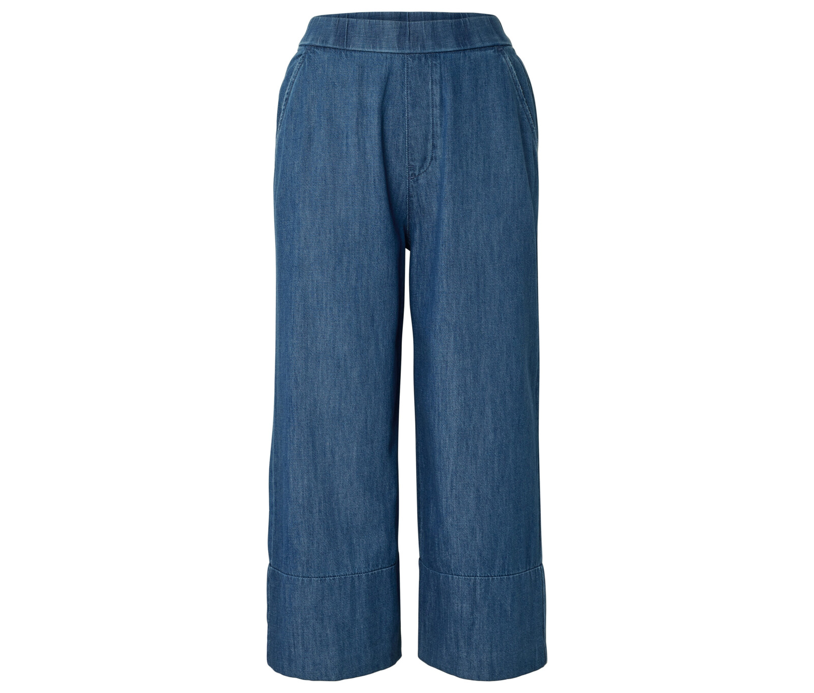 Tchibo - Džíny culotte - pro ženy - vel. 46 - barva: modrá
