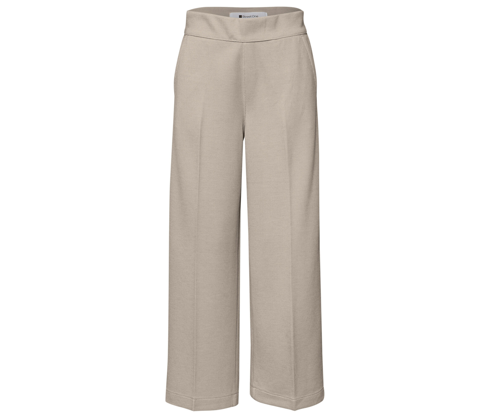 7/8 kalhoty culottes Street One - pro ženy - vel. 36 - barva: béžová