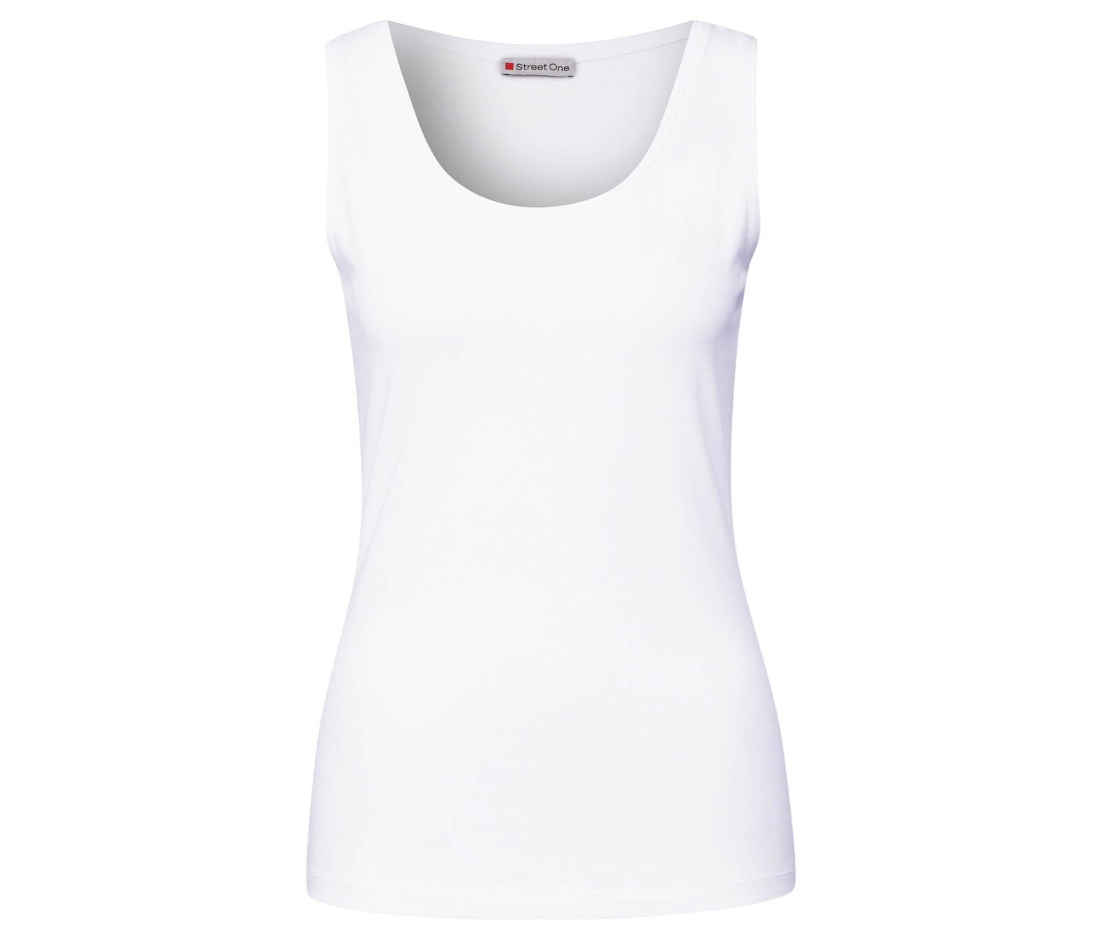 Top basic Street One - pro ženy - vel. 36 - barva: bílá