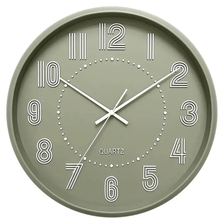 Autronic Hodiny nástěnné - pr. 41 cm HW4025 GRN