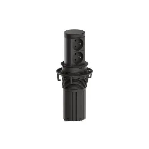 Výsuvný sloupek BACHMANN BM0020499 Elevator 2 2x230V černá