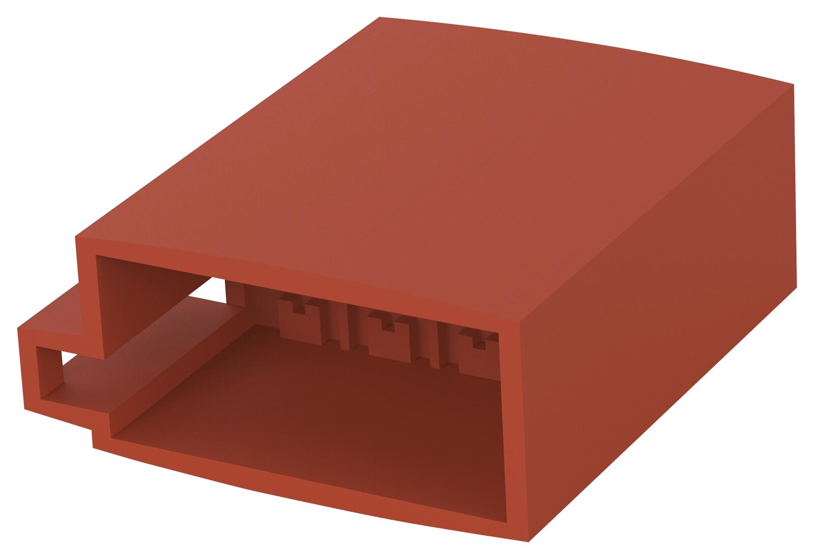 Te Connectivity - Amp 106455-4 Plug Housing, 8Pos, Pbt, Brown