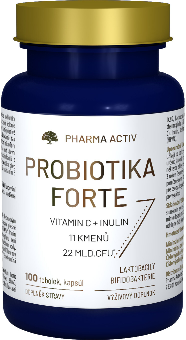 PHARMA ACTIV Probiotika Forte 100 tobolek